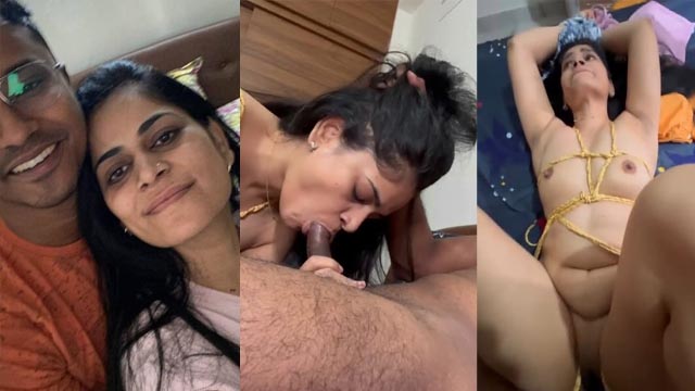 Horny Mallu Hot Wife BDSM Play – Fucking With Moaning